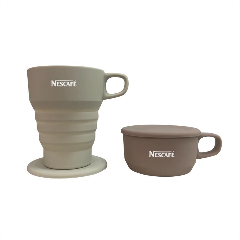 Image of Collapsible Mug with Lid