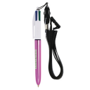 Image of BIC® 4 Colours Shine + Lanyard