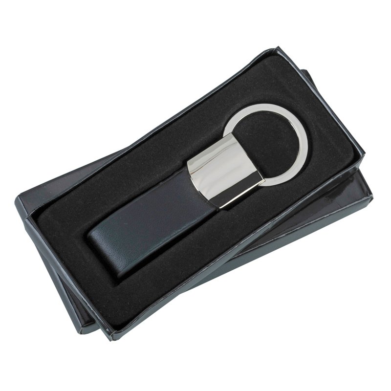 Image of Leather Executive Keyring