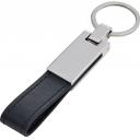 Image of Steel key chain with PU loop