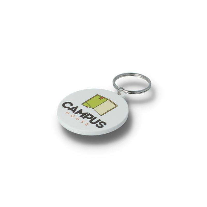 Image of Recycled 45mm Circle Keyring