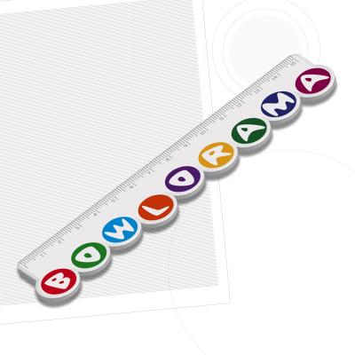 Image of Recycled Custom Shape 15cm Ruler