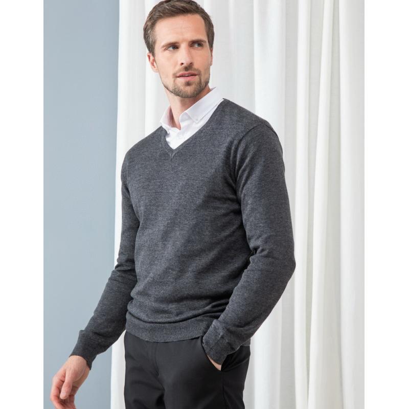 Image of Henbury Lightweight V Neck Jumper